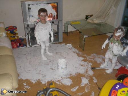 aaaaa les boneur de la paternité...